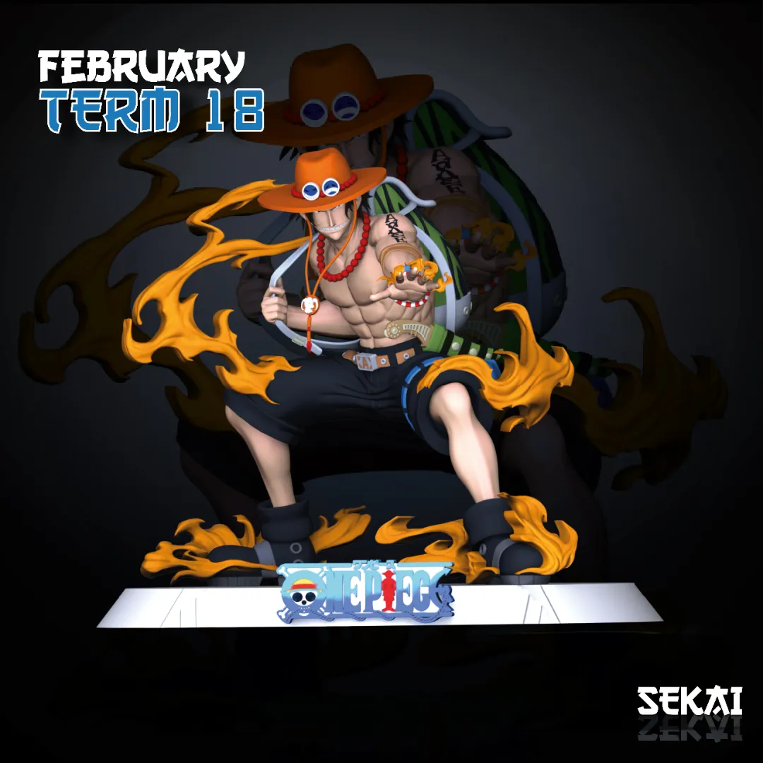 Ace - Unassembled and Unpainted Garage Kit - Model Designed by Sekai3D