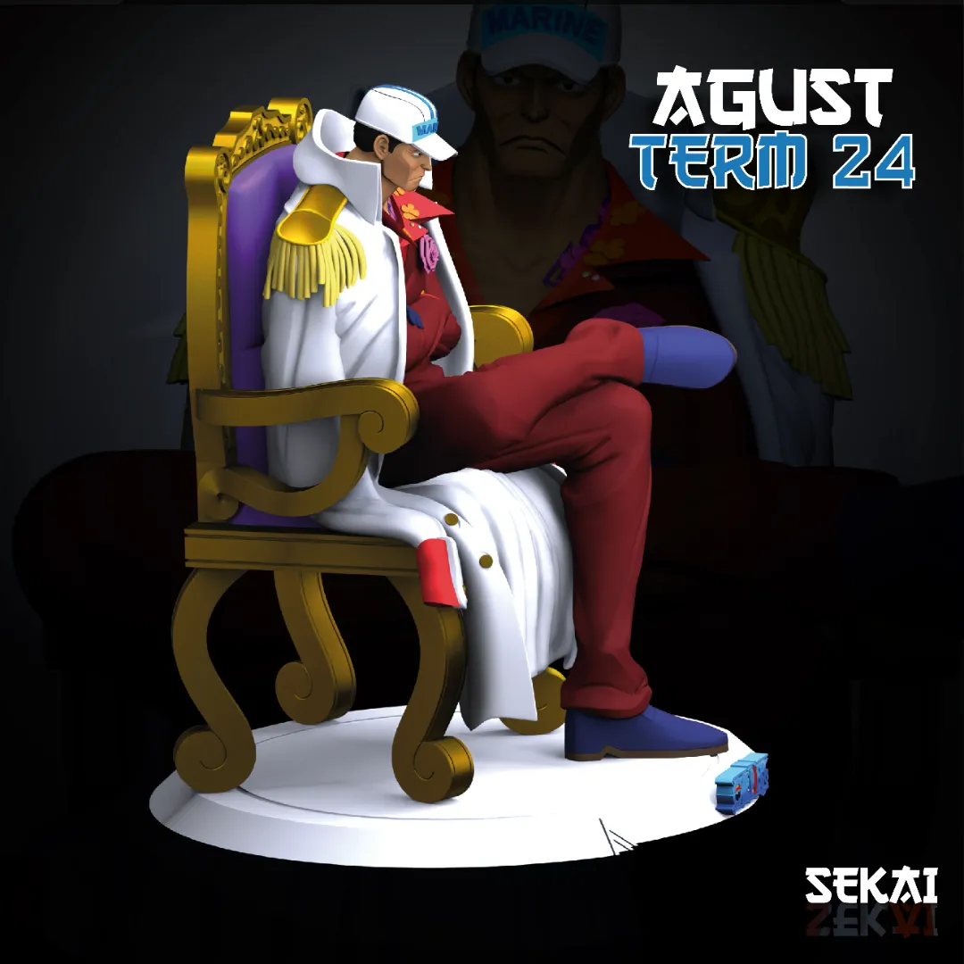Akainu - Unassembled and Unpainted Garage Kit - Model Designed by Sekai3D