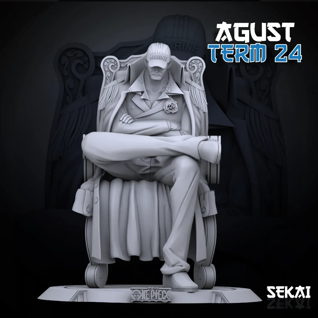Akainu - Unassembled and Unpainted Garage Kit - Model Designed by Sekai3D