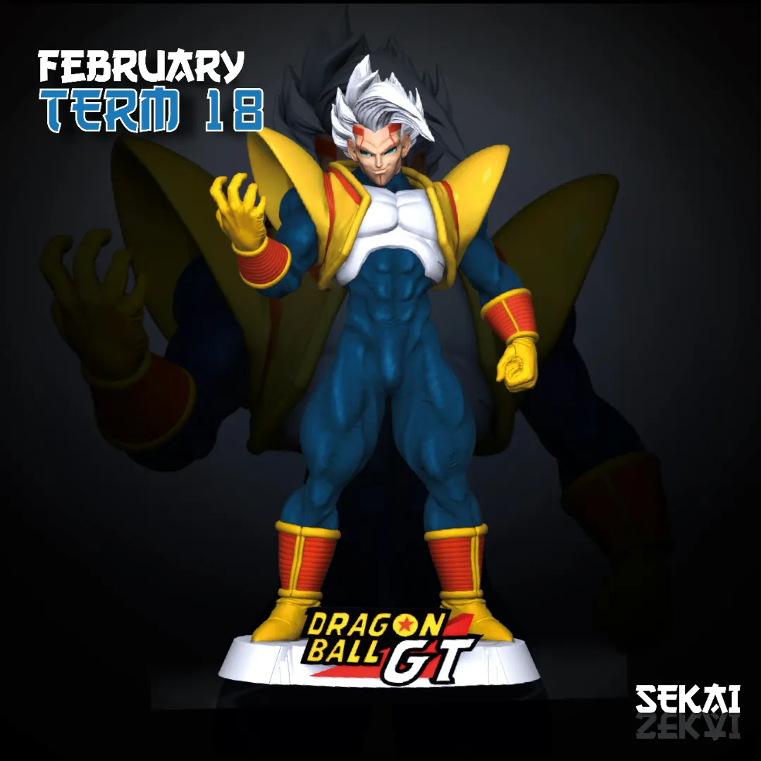 Baby Vegeta - Unassembled and Unpainted Garage Kit - Model Designed by Sekai3D