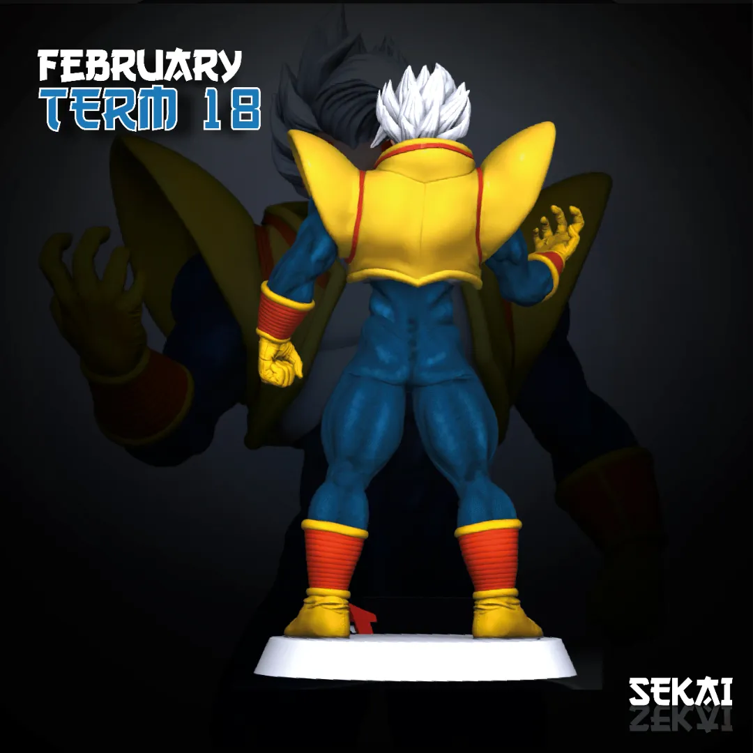Baby Vegeta - Unassembled and Unpainted Garage Kit - Model Designed by Sekai3D