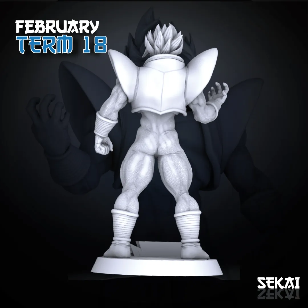 Baby Vegeta - Unassembled and Unpainted Garage Kit - Model Designed by Sekai3D