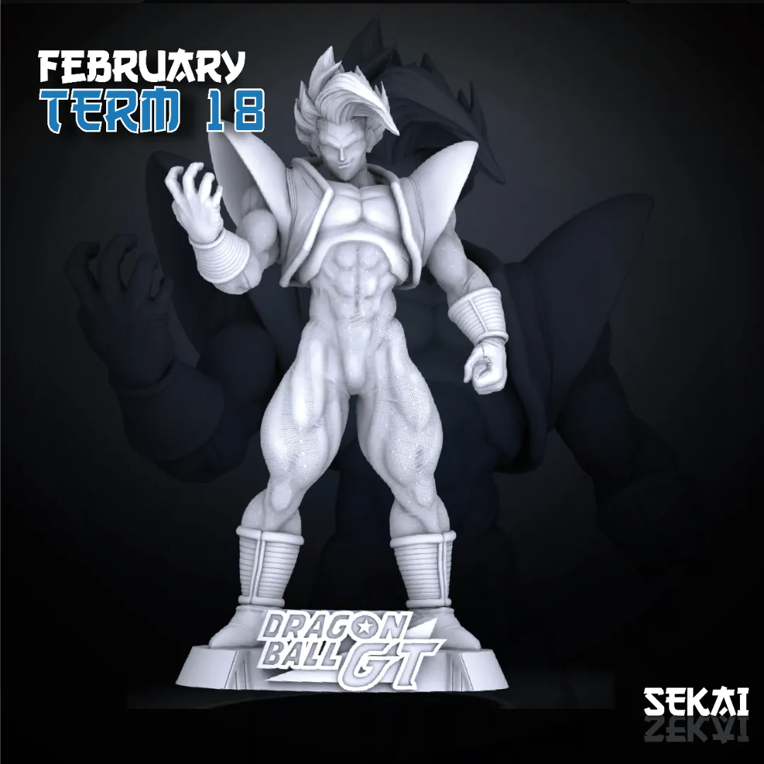 Baby Vegeta - Unassembled and Unpainted Garage Kit - Model Designed by Sekai3D