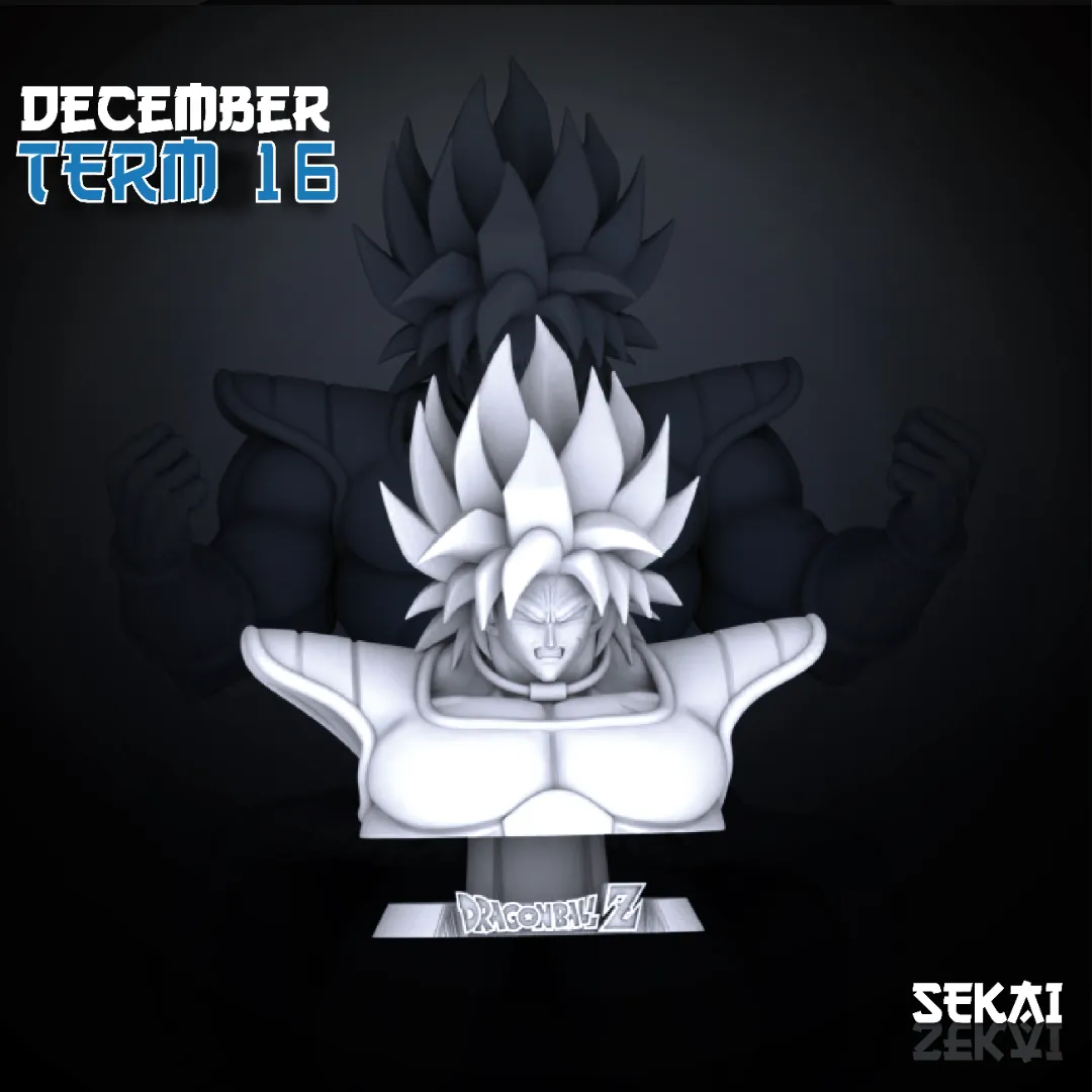 Broly (Super) - Unassembled and Unpainted Garage Kit - Model Designed by Sekai3D