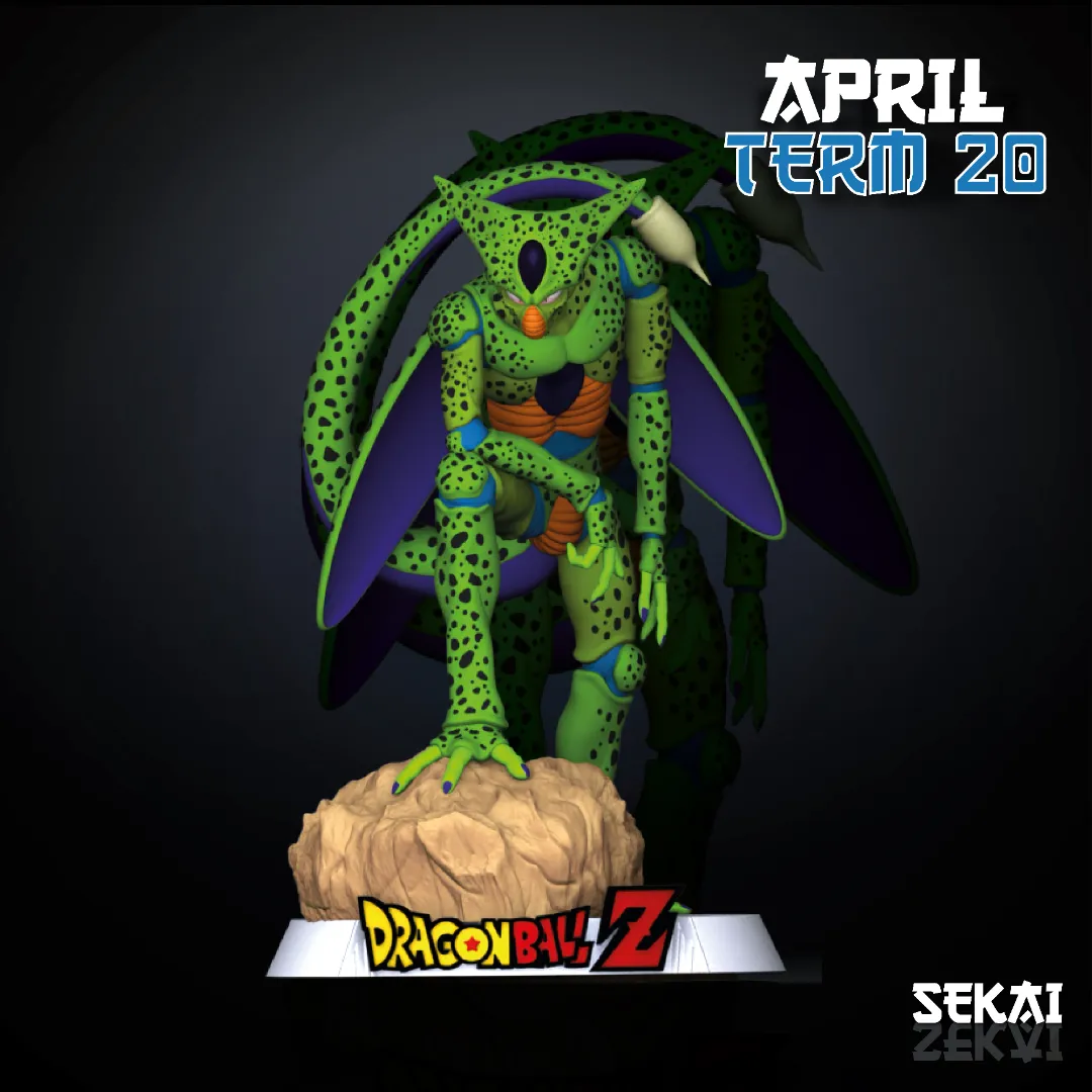 Cell 1st Form - Unassembled and Unpainted Garage Kit - Model Designed by Sekai3D