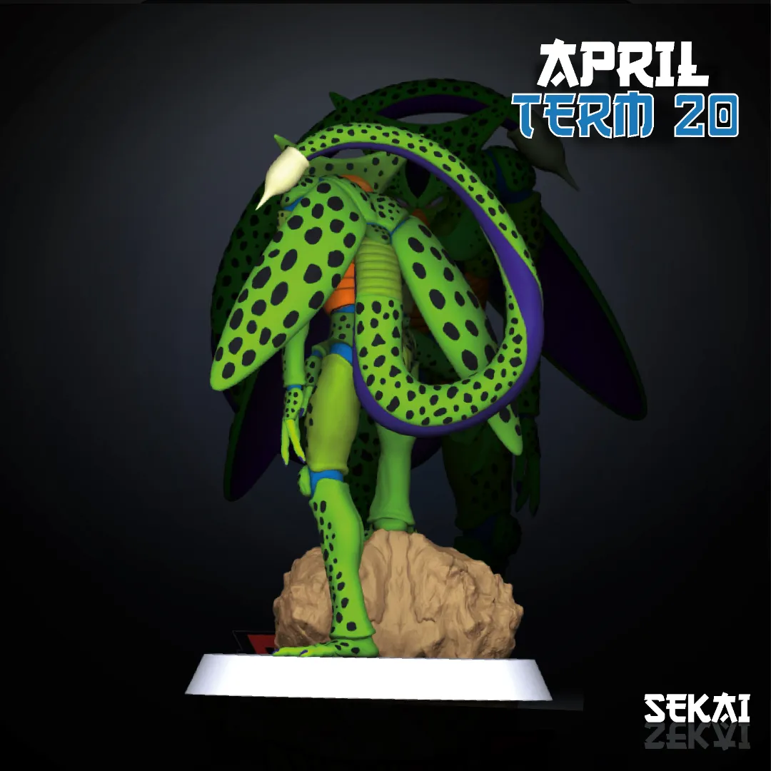 Cell 1st Form - Unassembled and Unpainted Garage Kit - Model Designed by Sekai3D