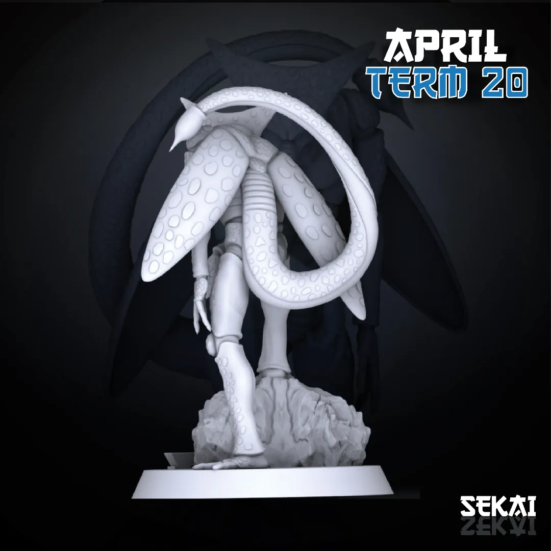 Cell 1st Form - Unassembled and Unpainted Garage Kit - Model Designed by Sekai3D