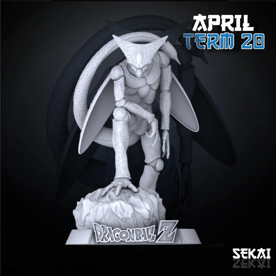 Cell 1st Form - Unassembled and Unpainted Garage Kit - Model Designed by Sekai3D