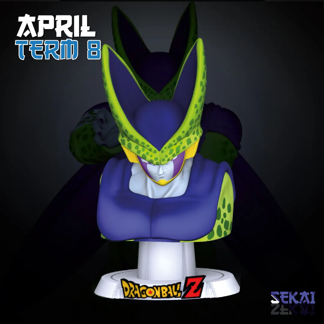Perfect Cell - Unassembled and Unpainted Garage Kit - Model Designed by Sekai3D