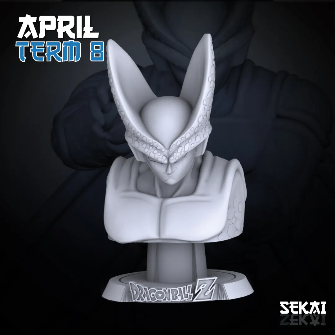 Perfect Cell - Unassembled and Unpainted Garage Kit - Model Designed by Sekai3D