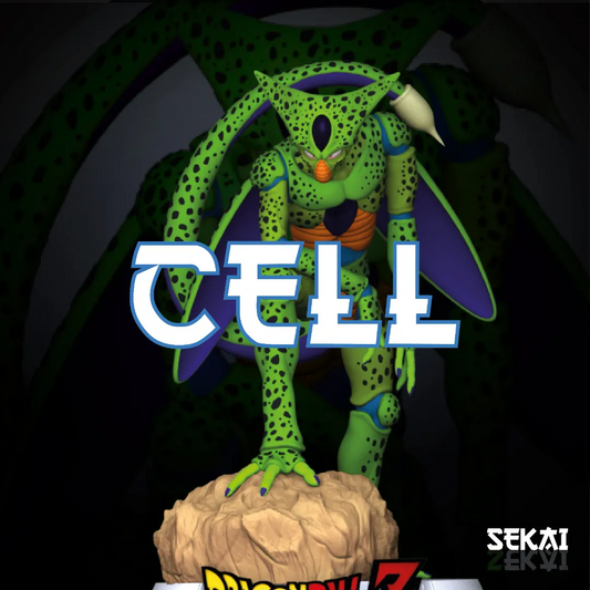 Cell 1st Form - Unassembled and Unpainted Garage Kit - Model Designed by Sekai3D