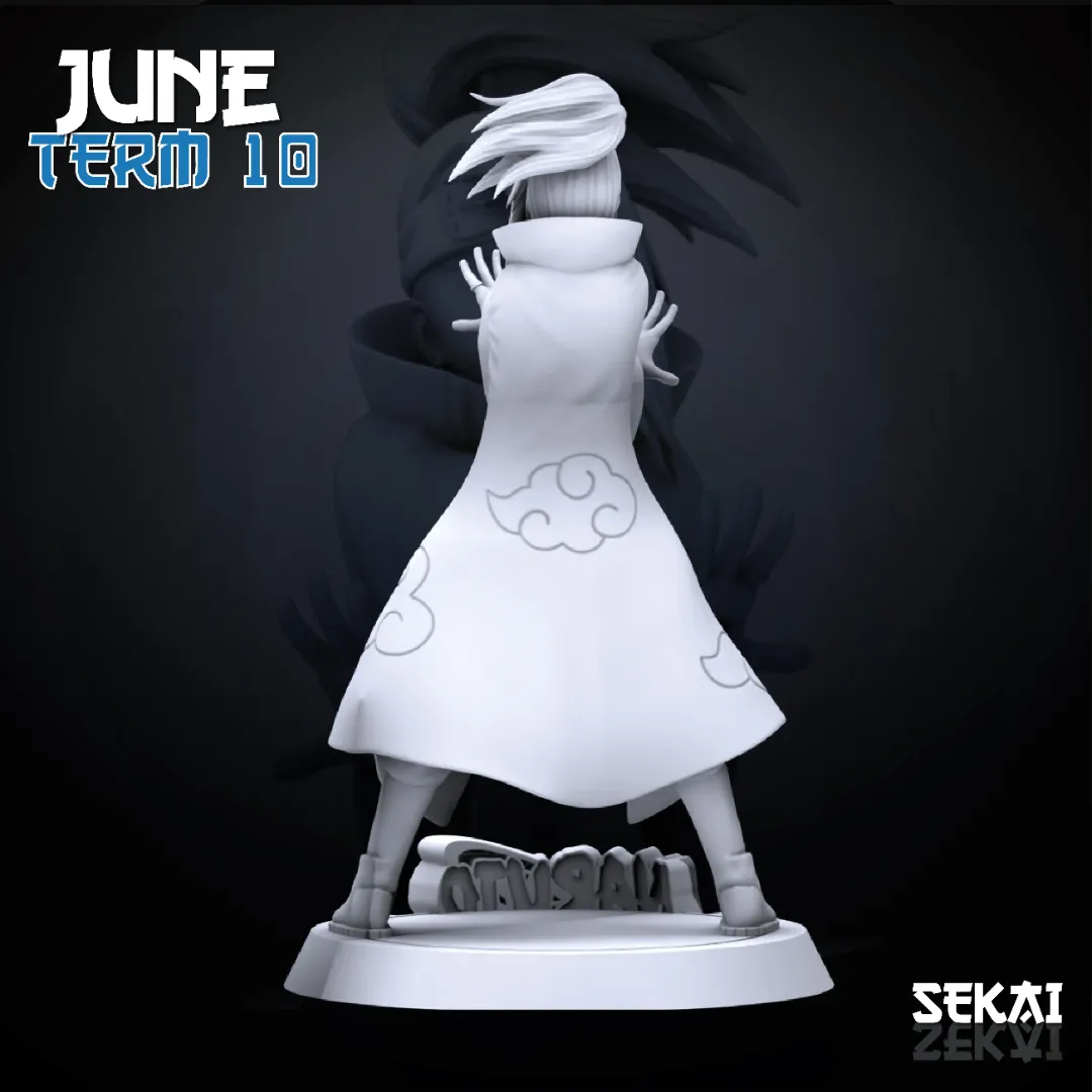 Deidara - Unassembled and Unpainted Garage Kit - Model Designed by Sekai3D
