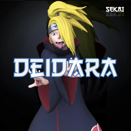 Deidara - Unassembled and Unpainted Garage Kit - Model Designed by Sekai3D