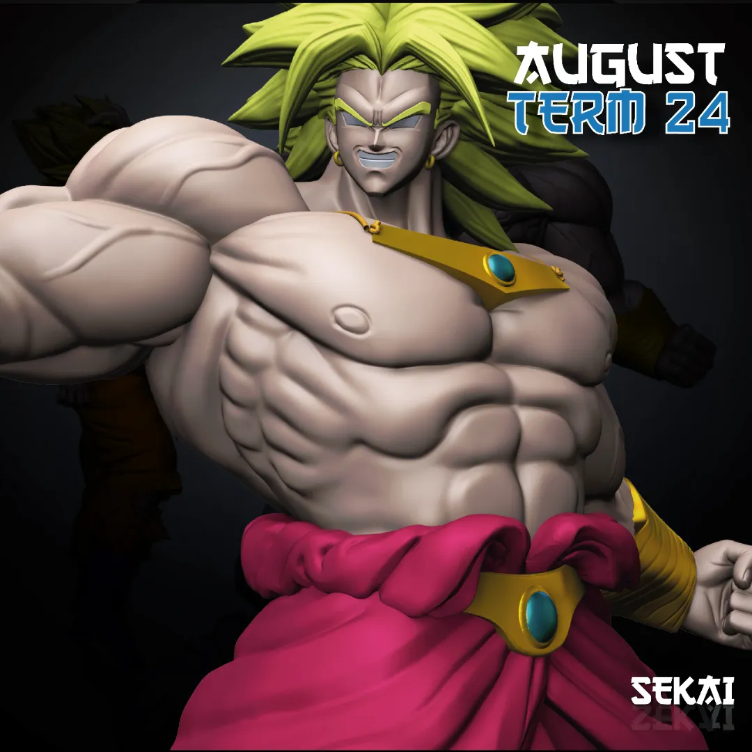 Goku vs Broly - Unassembled and Unpainted Garage Kit - Models Designed by Sekai3D