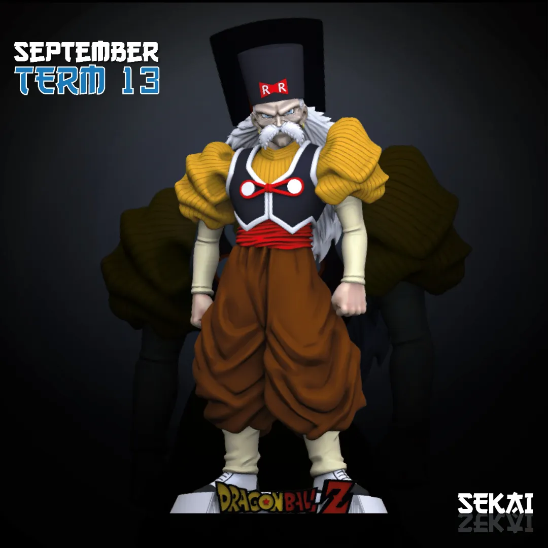 Dr. Gero - Unassembled and Unpainted Garage Kit - Model Designed by Sekai3D