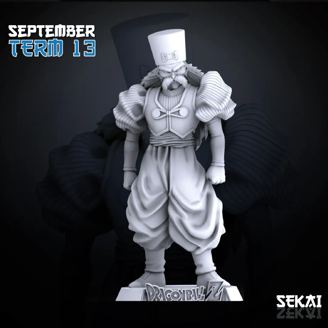 Dr. Gero - Unassembled and Unpainted Garage Kit - Model Designed by Sekai3D