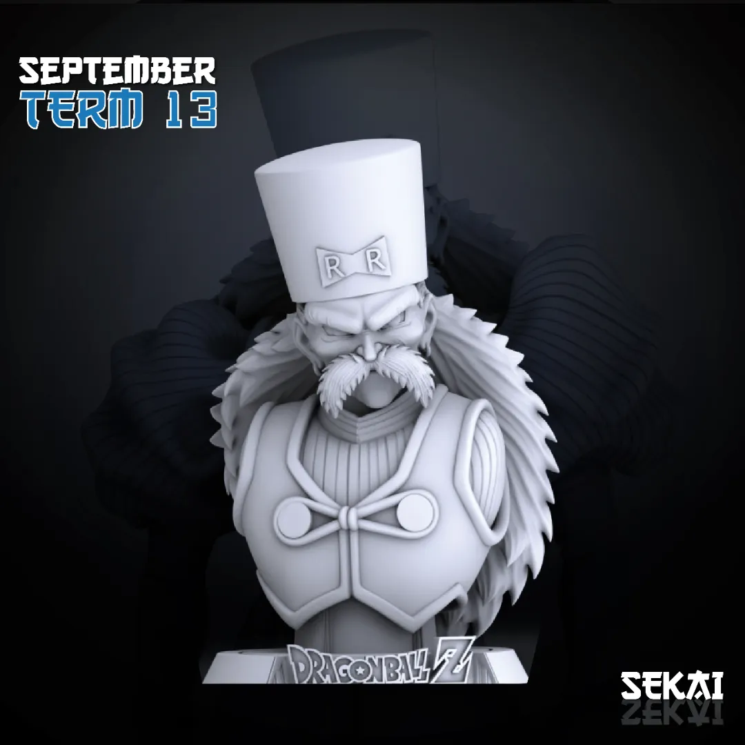 Dr. Gero - Unassembled and Unpainted Garage Kit - Model Designed by Sekai3D