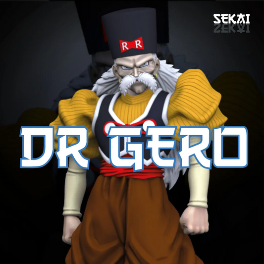 Dr. Gero - Unassembled and Unpainted Garage Kit - Model Designed by Sekai3D