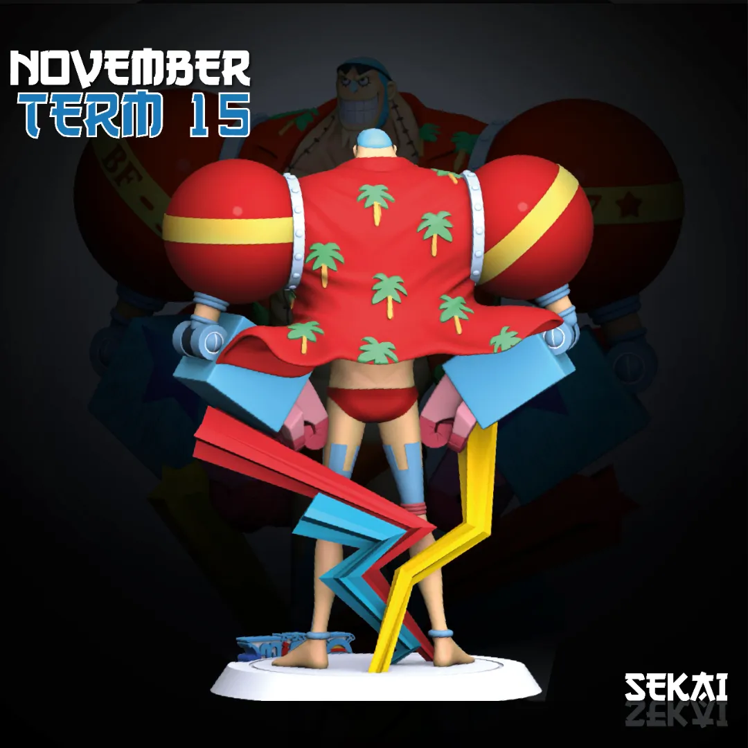 Franky - Unassembled and Unpainted Garage Kit - Model Designed by Sekai3D