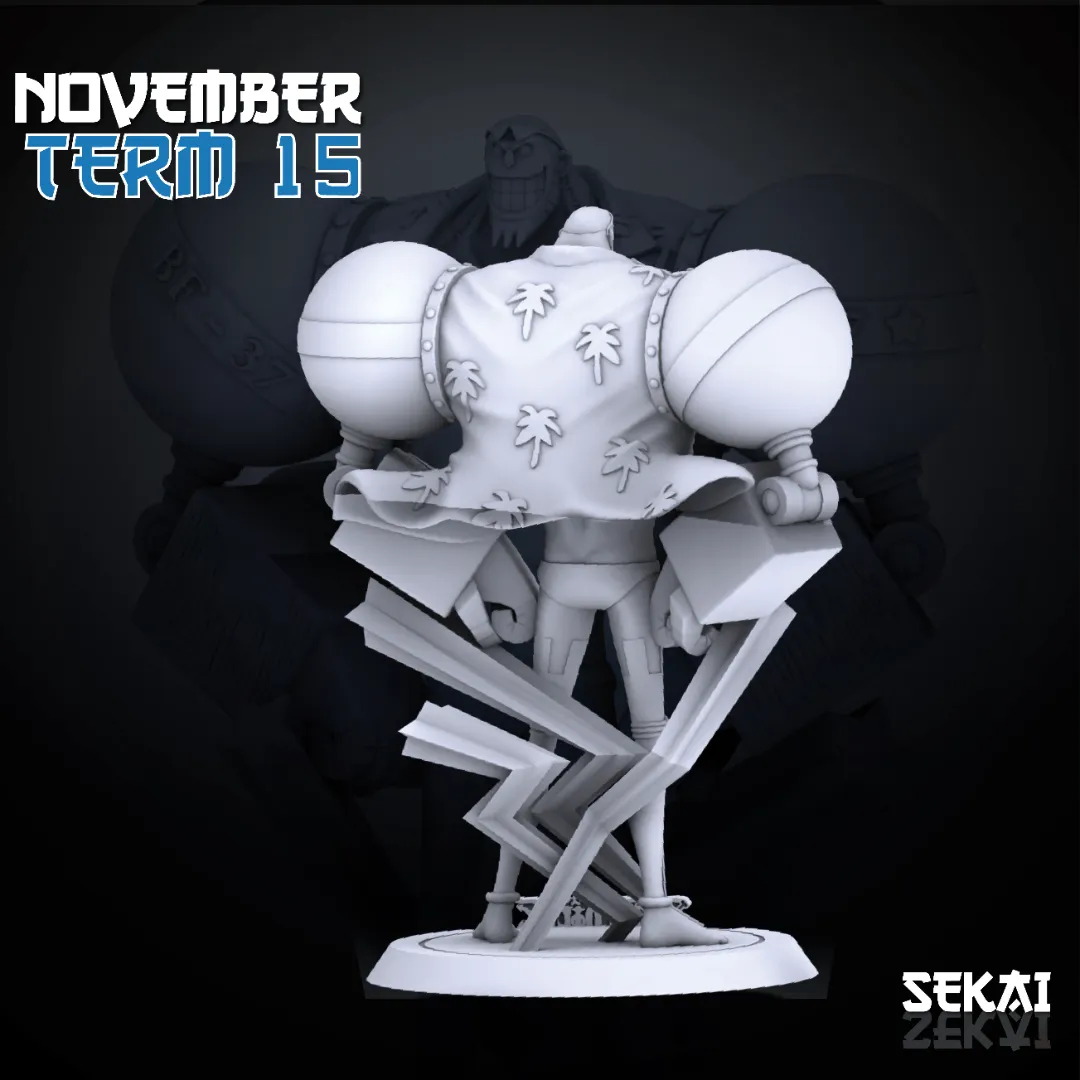 Franky - Unassembled and Unpainted Garage Kit - Model Designed by Sekai3D