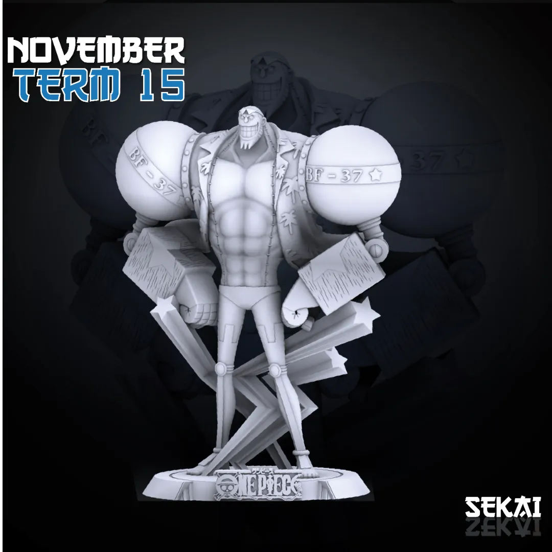 Franky - Unassembled and Unpainted Garage Kit - Model Designed by Sekai3D