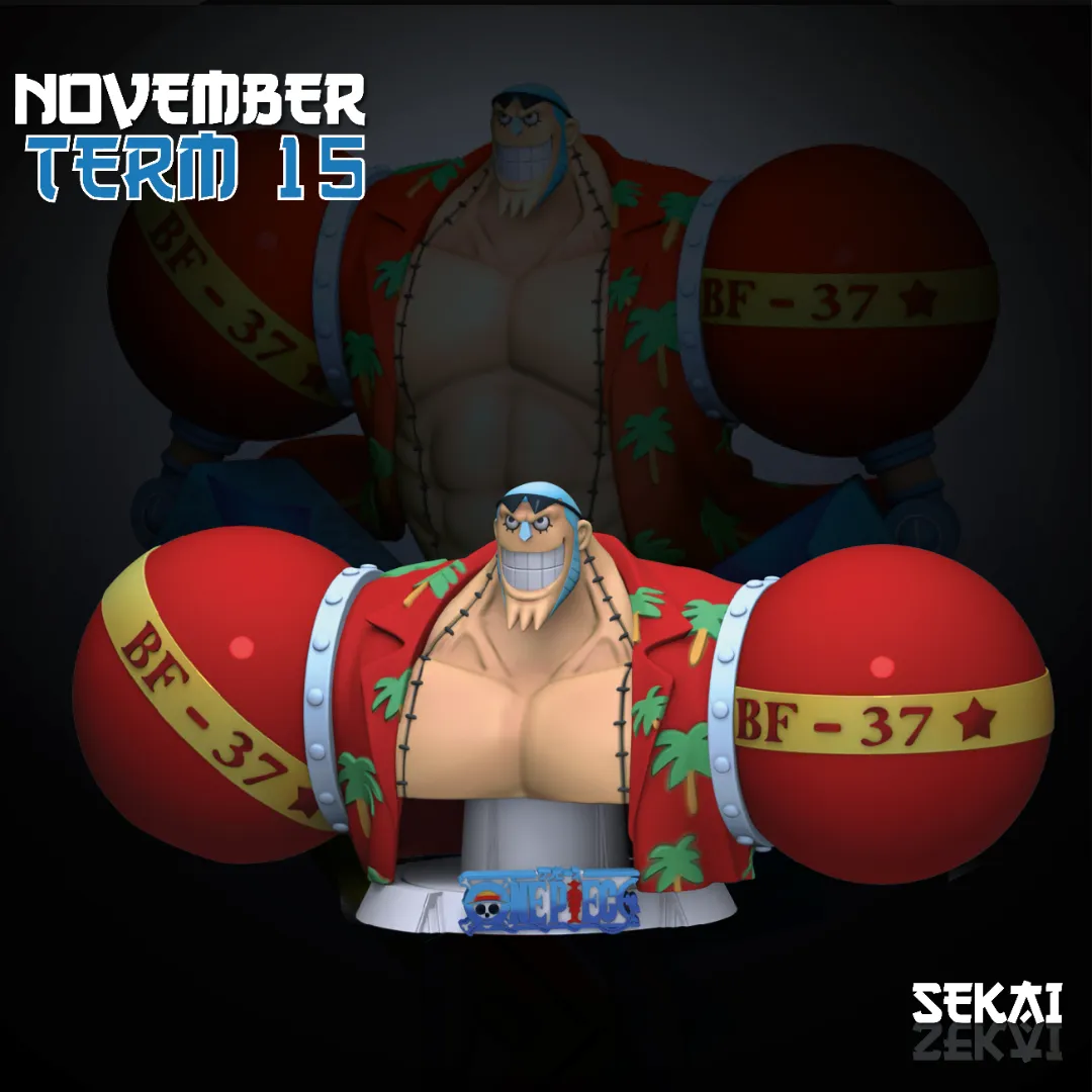 Franky - Unassembled and Unpainted Garage Kit - Model Designed by Sekai3D