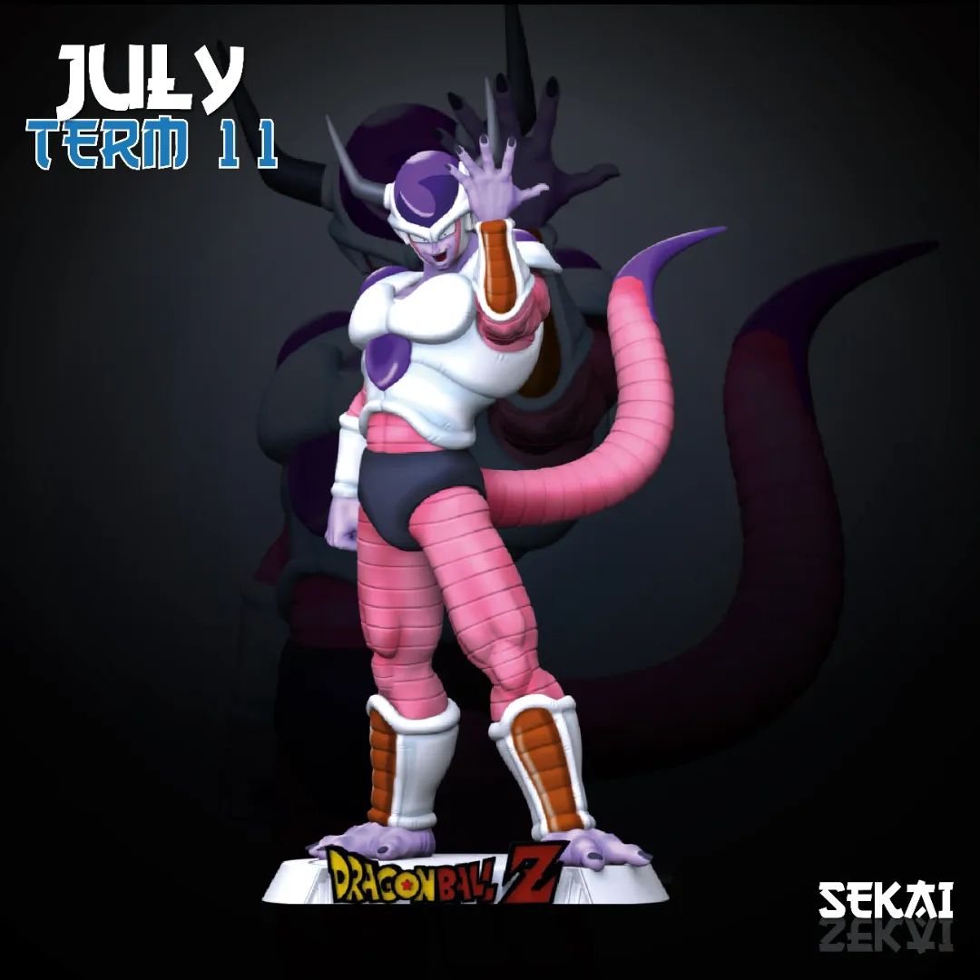 Frieza 2nd Form - Unassembled and Unpainted Garage Kit - Model Designed by Sekai3D
