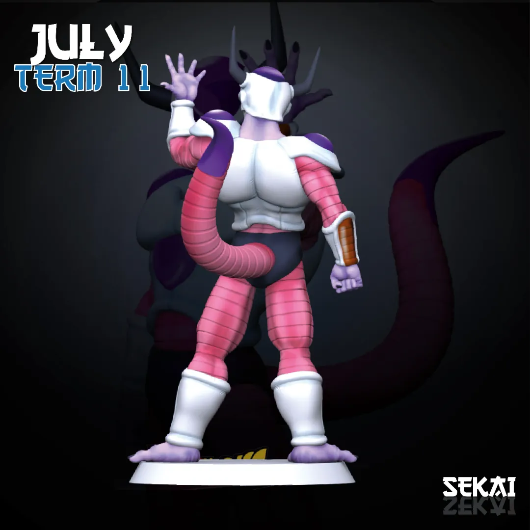 Frieza 2nd Form - Unassembled and Unpainted Garage Kit - Model Designed by Sekai3D