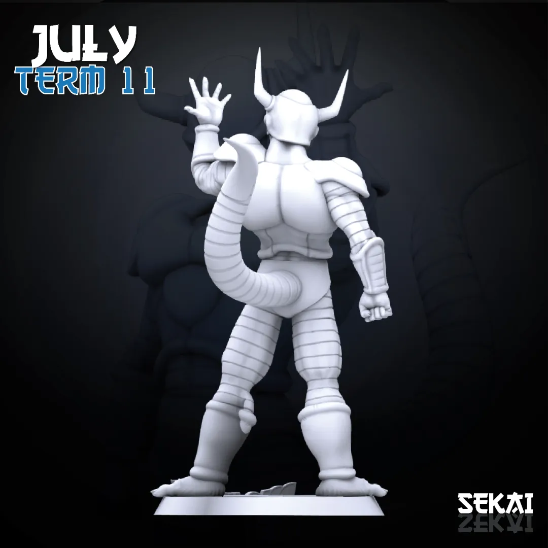 Frieza 2nd Form - Unassembled and Unpainted Garage Kit - Model Designed by Sekai3D