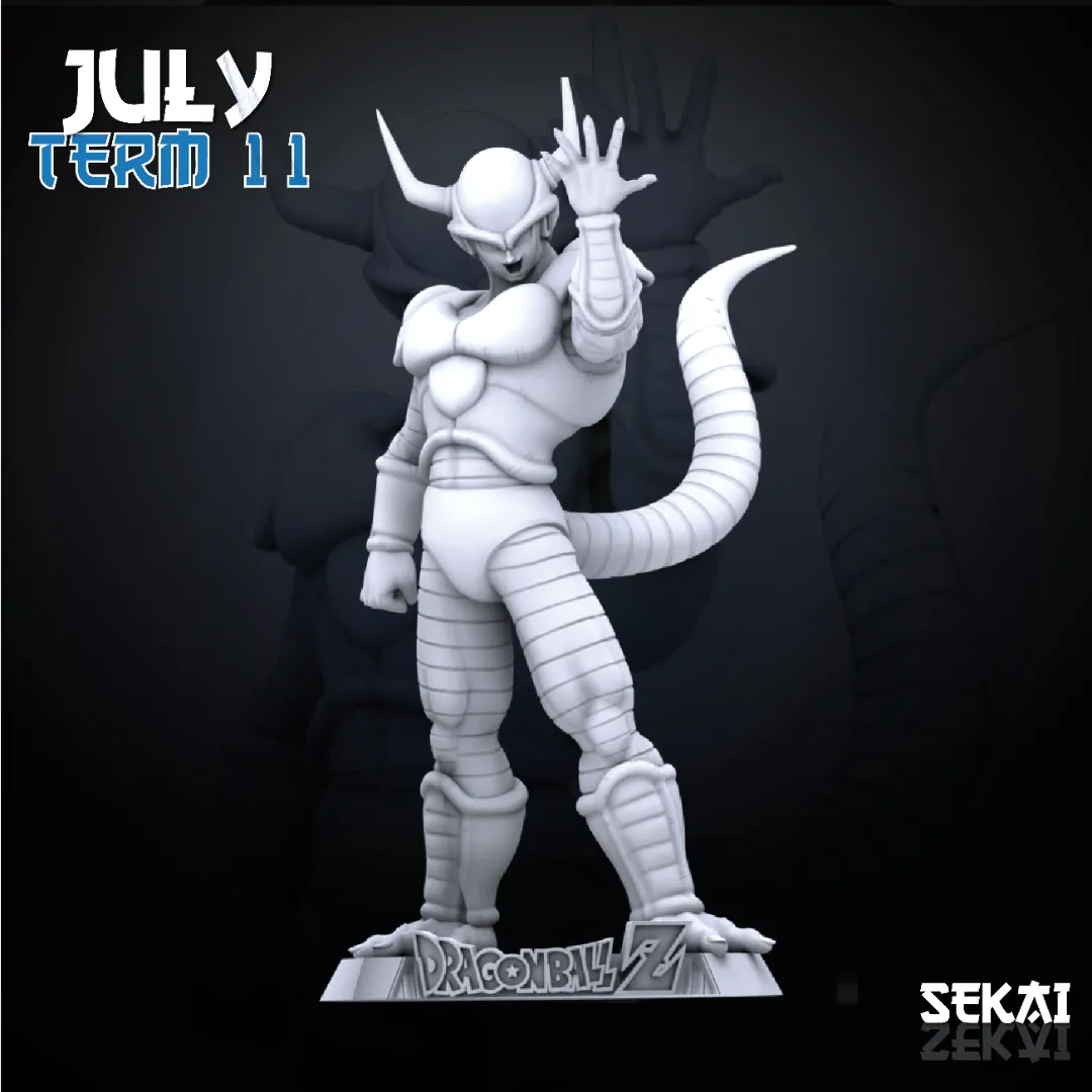 Frieza 2nd Form - Unassembled and Unpainted Garage Kit - Model Designed by Sekai3D