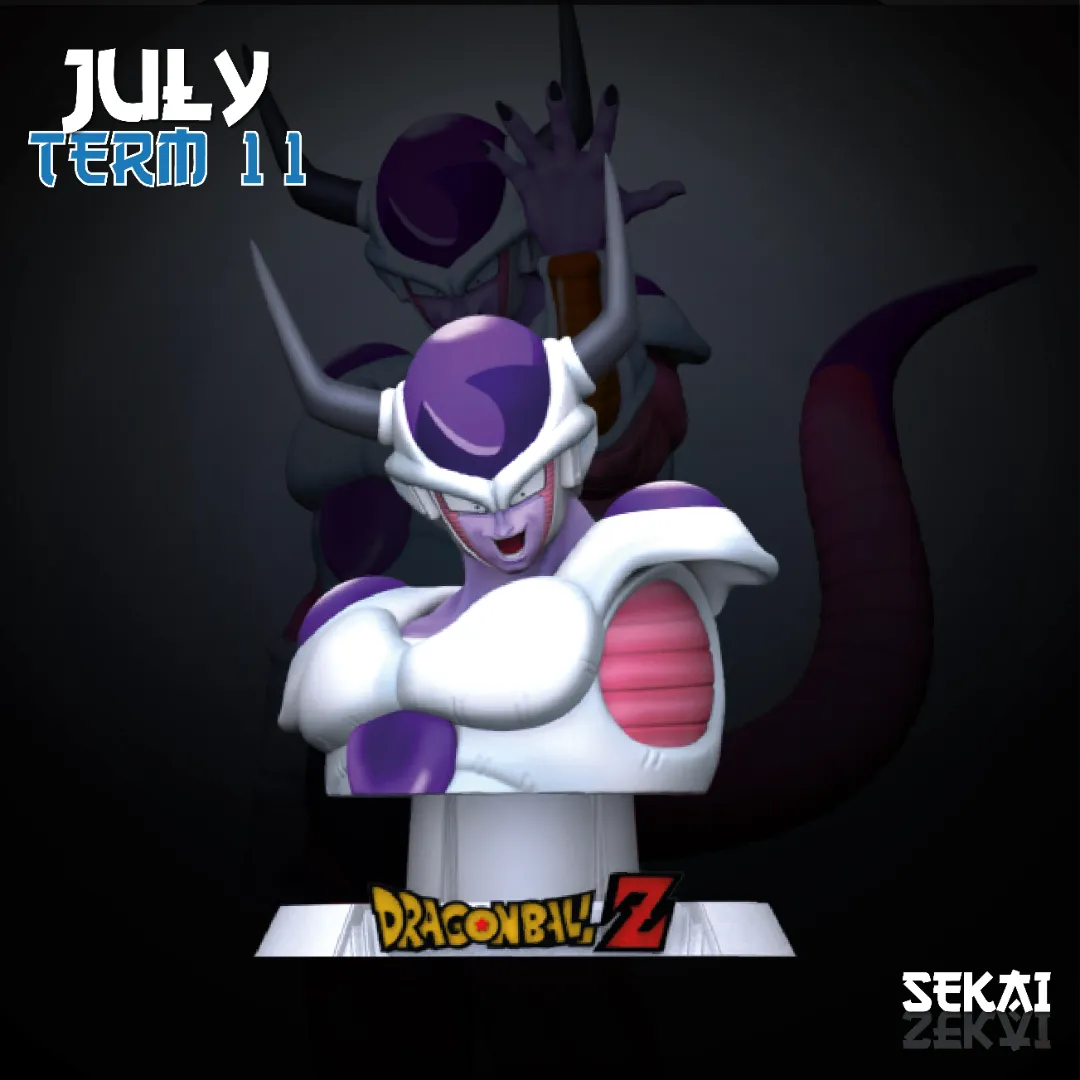 Frieza 2nd Form - Unassembled and Unpainted Garage Kit - Model Designed by Sekai3D