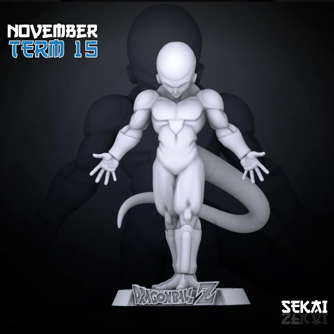 Frieza Final Form - Unassembled and Unpainted Garage Kit - Model Designed by Sekai3D