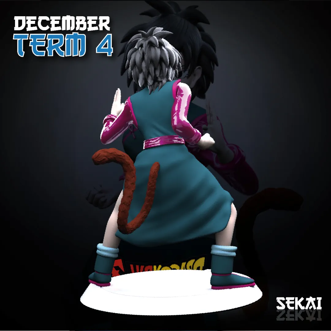 Gine - Unassembled and Unpainted Garage Kit - Model Designed by Sekai3D