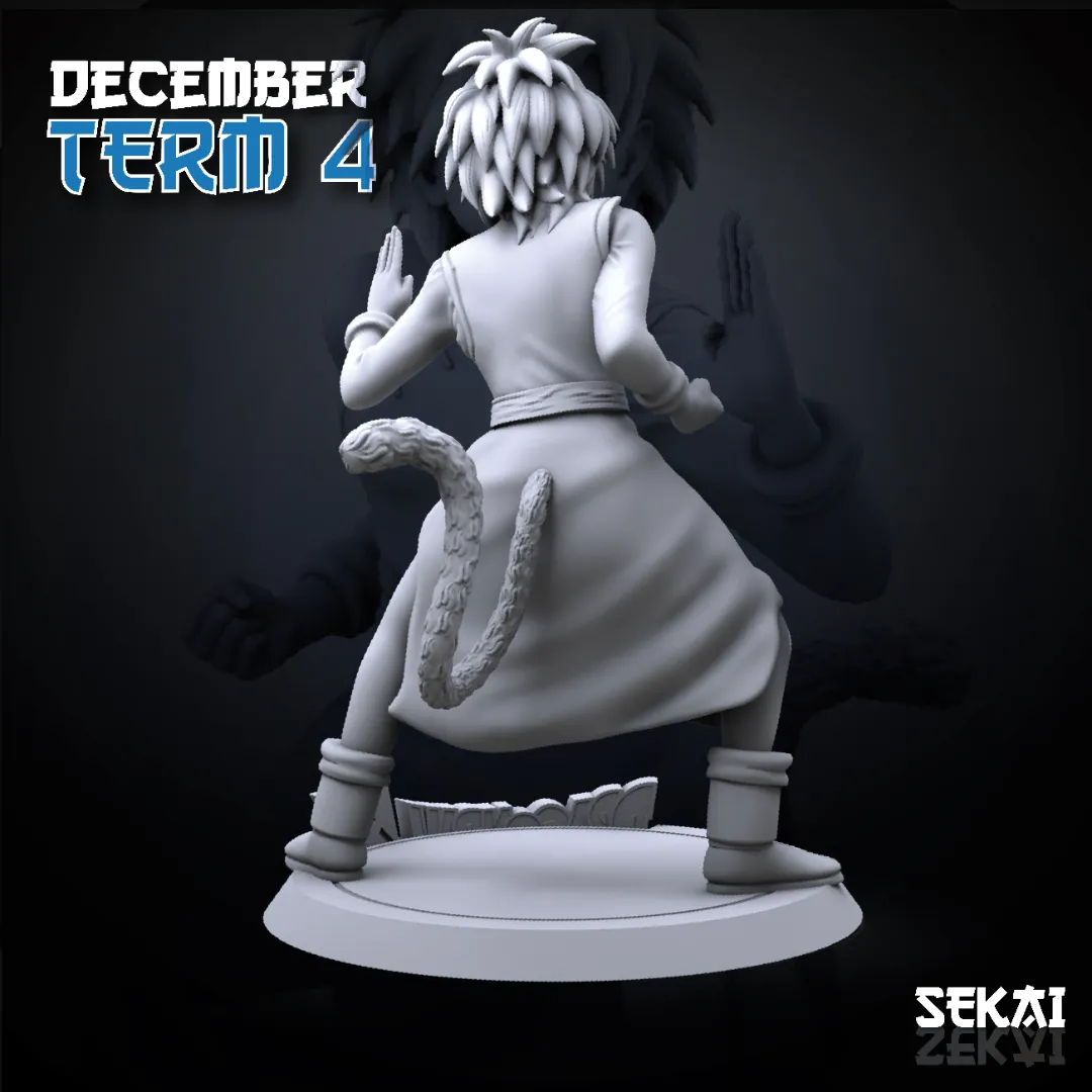 Gine - Unassembled and Unpainted Garage Kit - Model Designed by Sekai3D