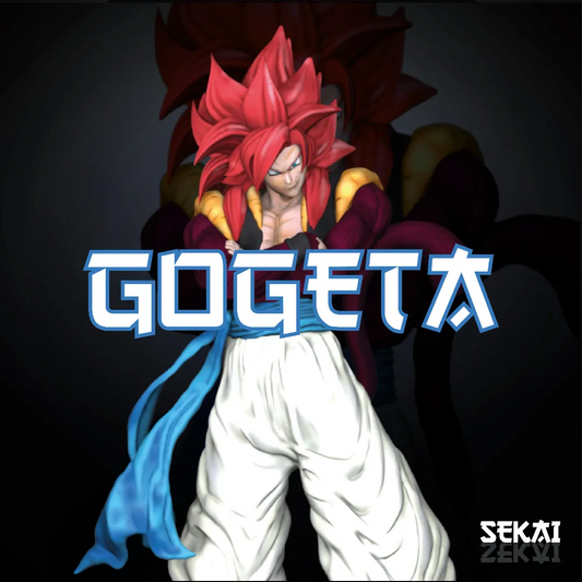 SSJ4 Gogeta - Unassembled and Unpainted Garage Kit - Model Designed by Sekai3D