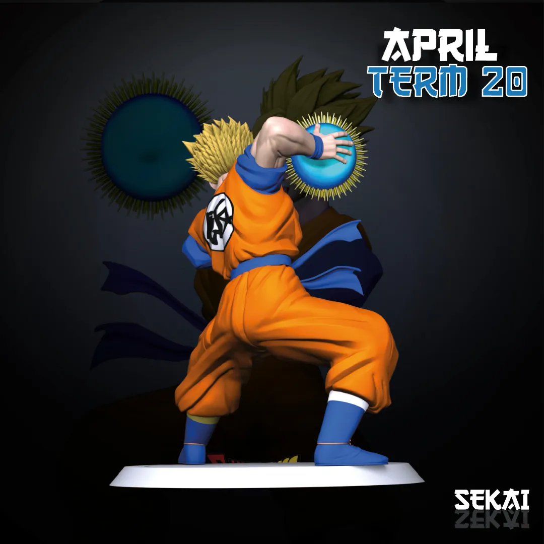 Future Gohan - Unassembled and Unpainted Garage Kit - Model Designed by Sekai3D