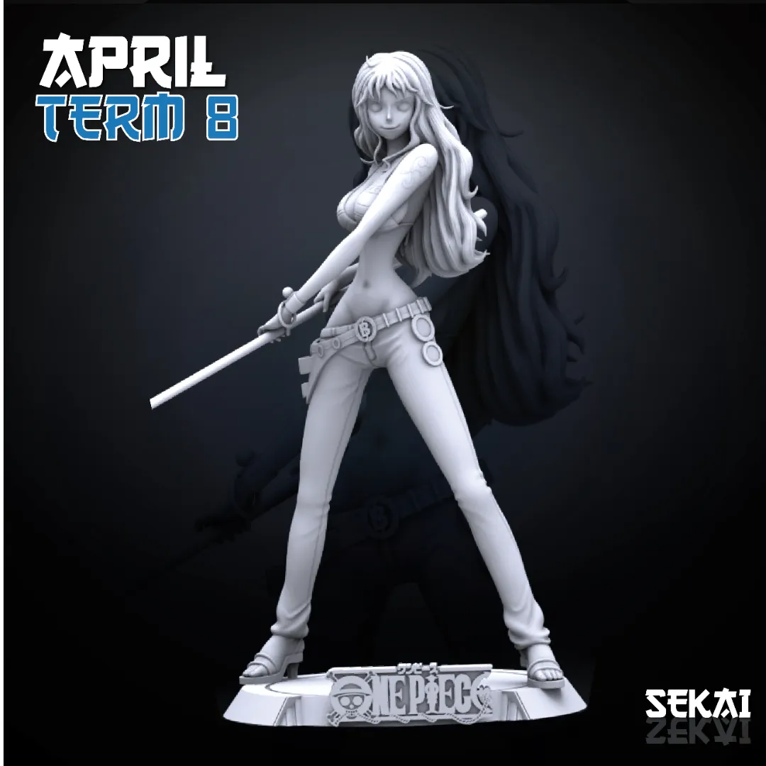 Nami - Unassembled and Unpainted Garage Kit - Model Designed by Sekai3D
