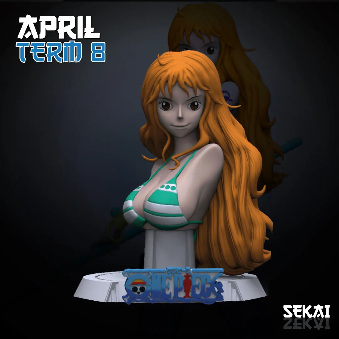 Nami - Unassembled and Unpainted Garage Kit - Model Designed by Sekai3D