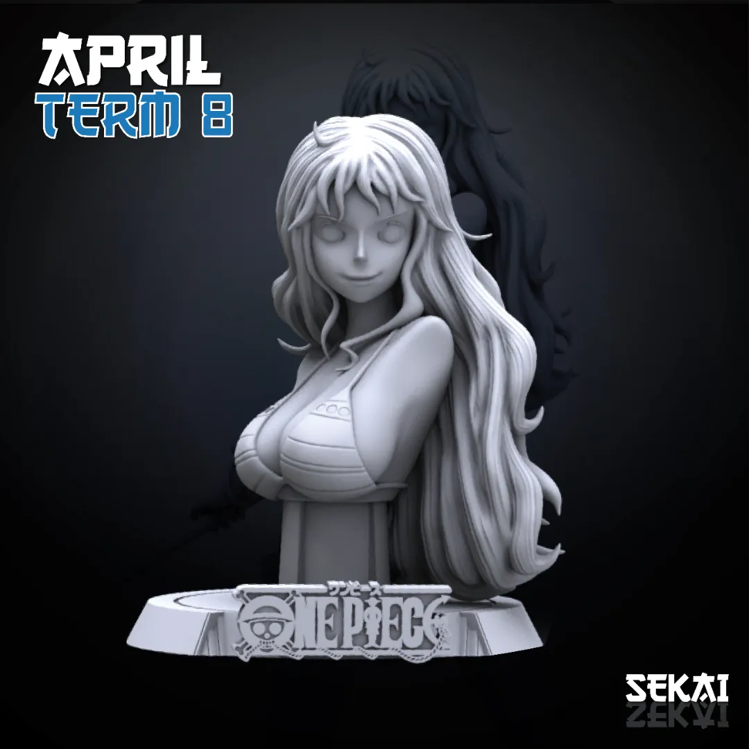 Nami - Unassembled and Unpainted Garage Kit - Model Designed by Sekai3D