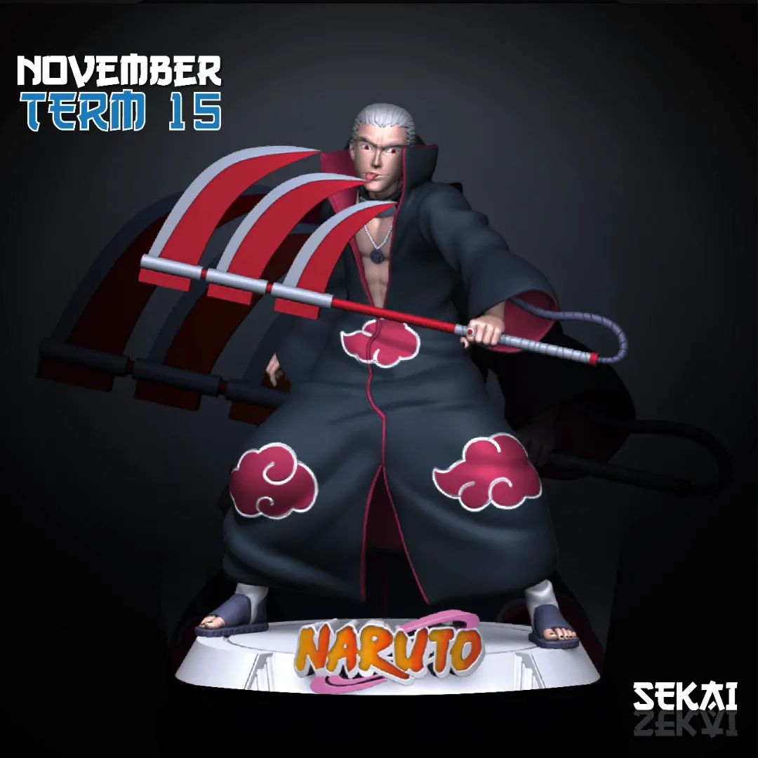 Hidan - Unassembled and Unpainted Garage Kit - Model Designed by Sekai3D