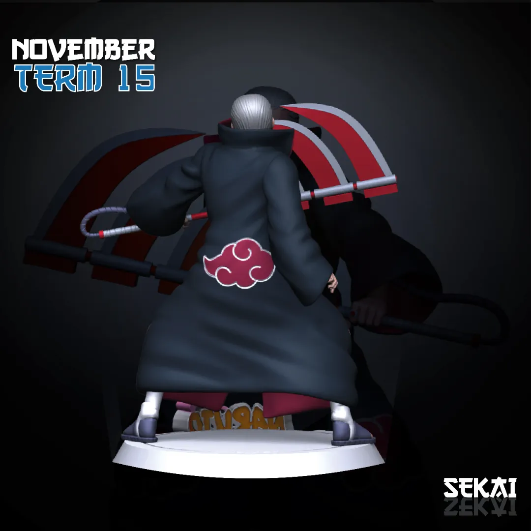 Hidan - Unassembled and Unpainted Garage Kit - Model Designed by Sekai3D