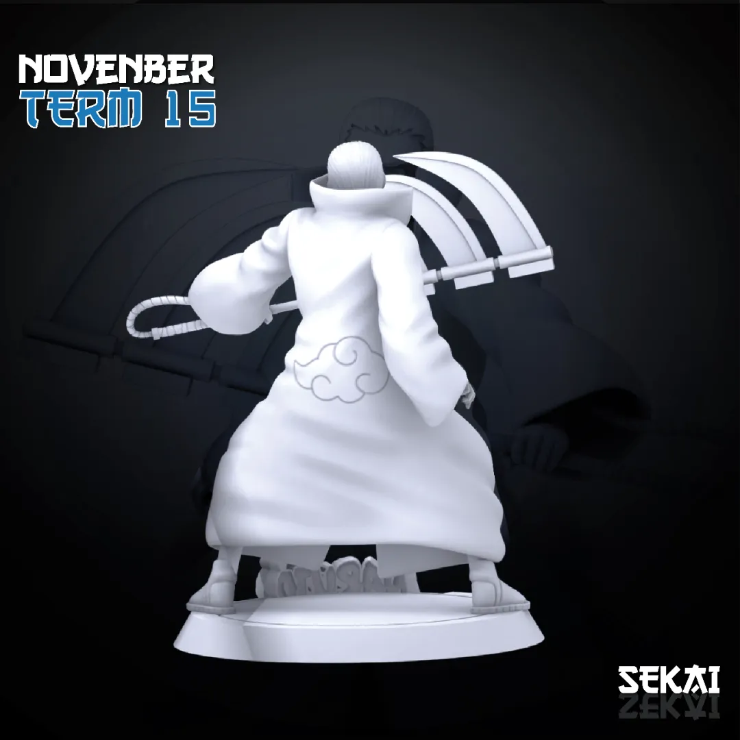 Hidan - Unassembled and Unpainted Garage Kit - Model Designed by Sekai3D