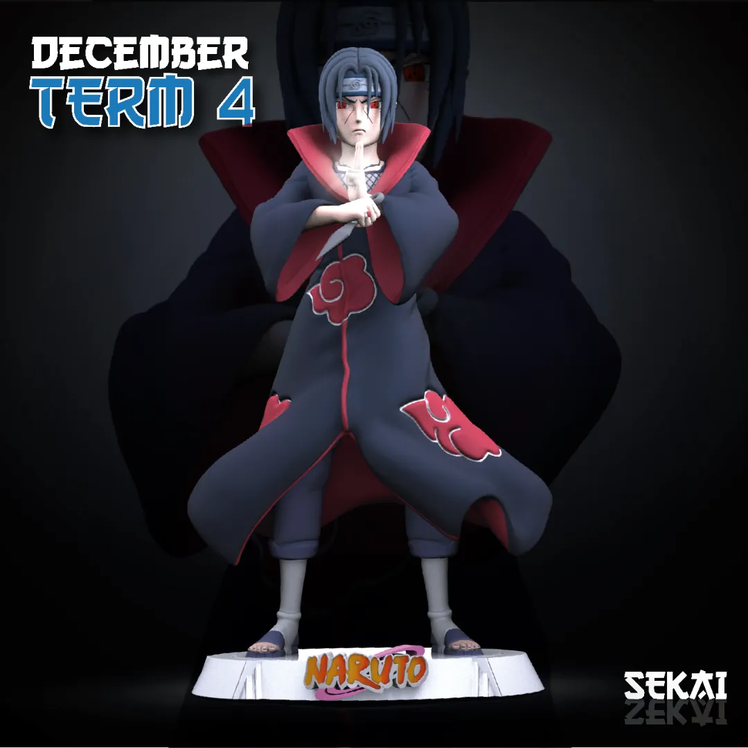 Itachi - Unassembled and Unpainted Garage Kit - Model Designed by Sekai3D