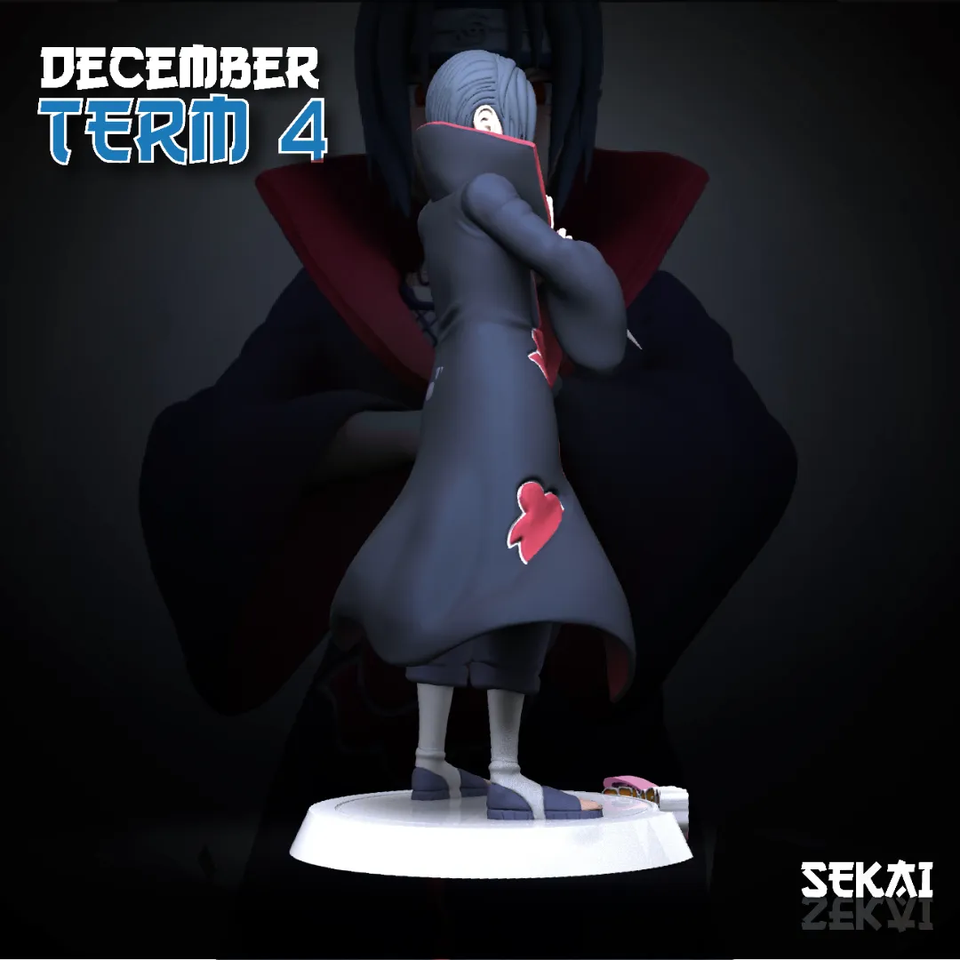 Itachi - Unassembled and Unpainted Garage Kit - Model Designed by Sekai3D