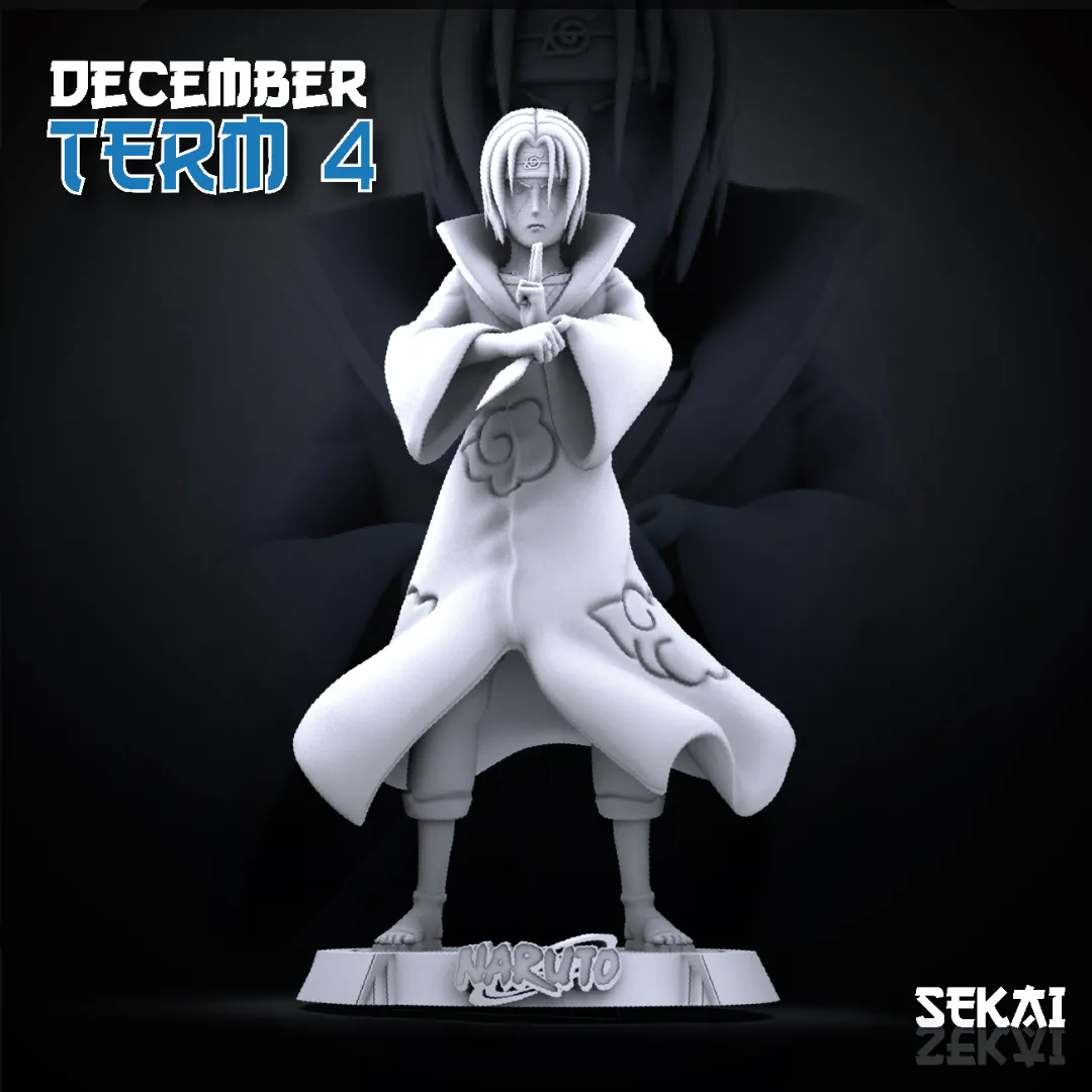 Itachi - Unassembled and Unpainted Garage Kit - Model Designed by Sekai3D