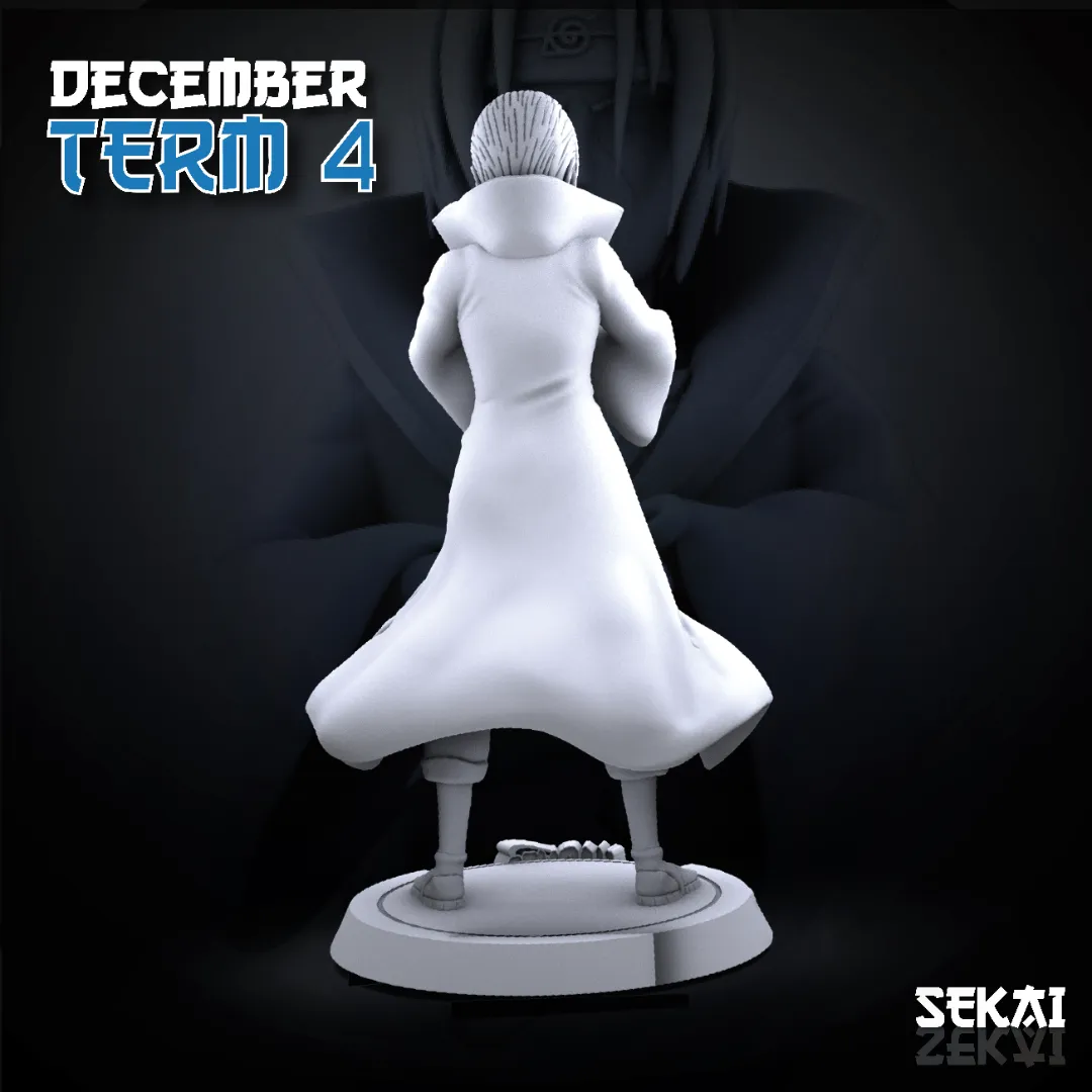 Itachi - Unassembled and Unpainted Garage Kit - Model Designed by Sekai3D