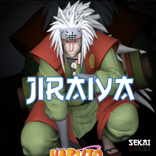 Jiraya - Unassembled and Unpainted Garage Kit - Model Designed by Sekai3D