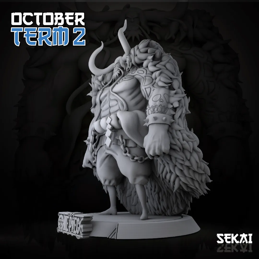 Kaido - Unassembled and Unpainted Garage Kit - Model Designed by Sekai3D