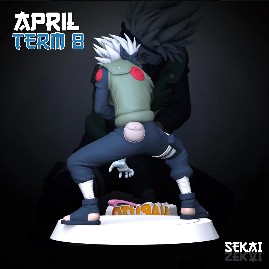 Kakashi - Unassembled and Unpainted Garage Kit - Model Designed by Sekai3D