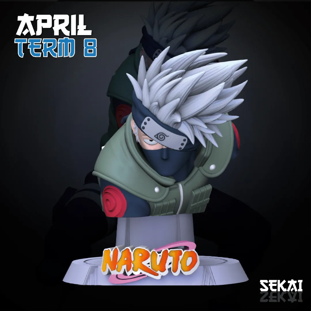 Kakashi - Unassembled and Unpainted Garage Kit - Model Designed by Sekai3D